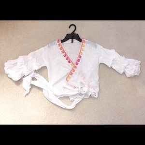 Banjara cross blouse